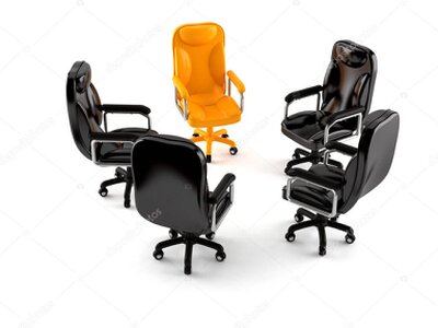 Salle de conférence remise en ordre après un événement d’entreprise